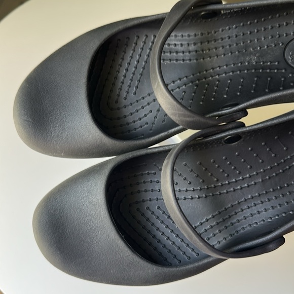 CROCS Alice Work Mary Jane Flats slip-on comfort work casual wear travel Beach 9 - Picture 3 of 14